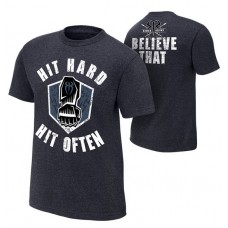 WWE футболка рестлера Романа Рейнса "Hit Hard, Hit Often", Roman Reigns